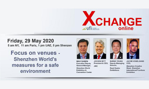 UFI全球线上直播会议举行，深圳国际会展中心6月展会重启！